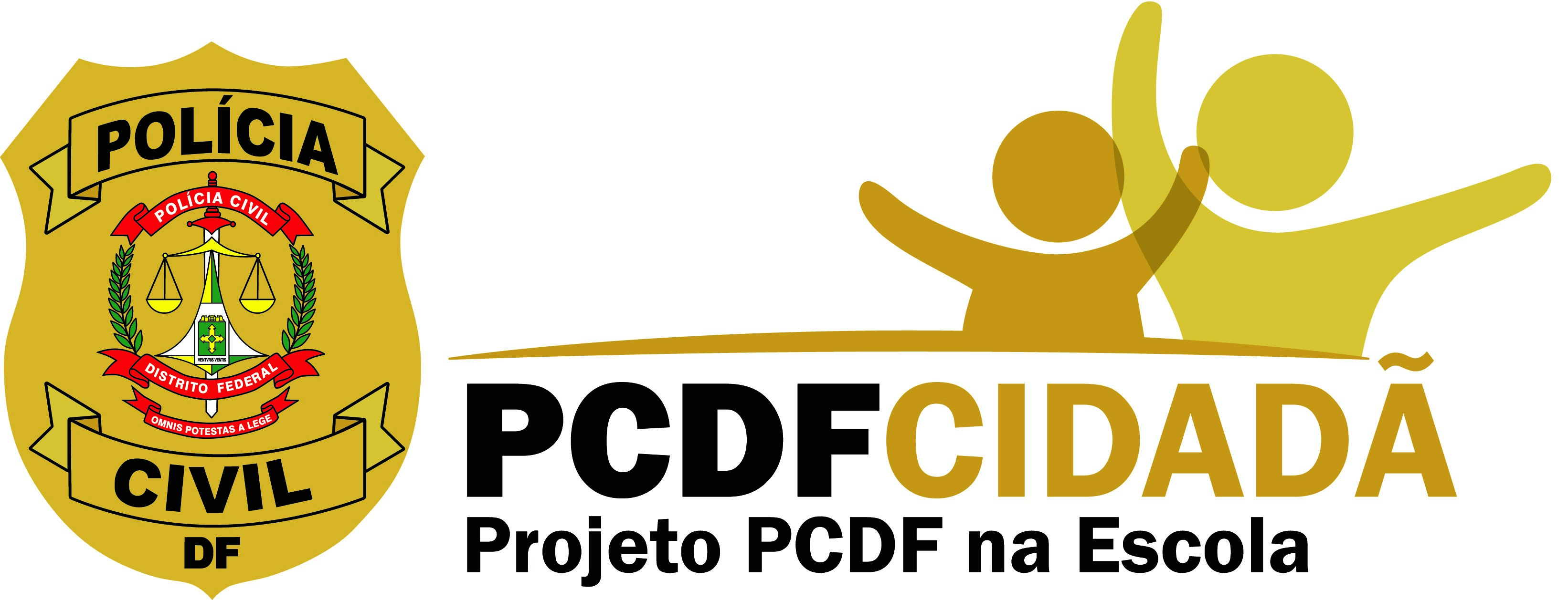LOGO PCDF NA ESCOLA OFICIAL 
